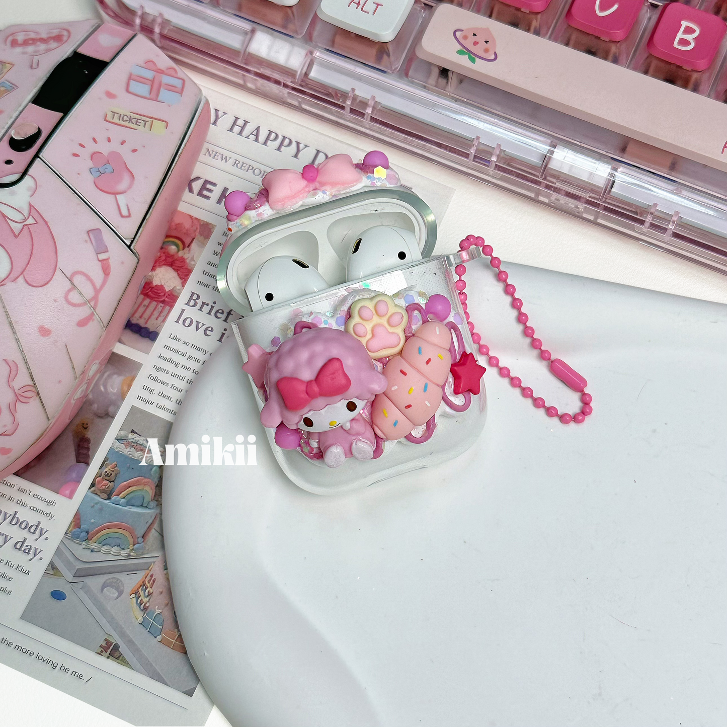 Mysweetpiano / Pompom Purin Airpod case