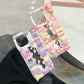 Sanrio clear backing phone case