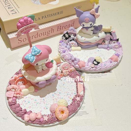 Sanrio Melody and Kuromi phone stand and iPad stand