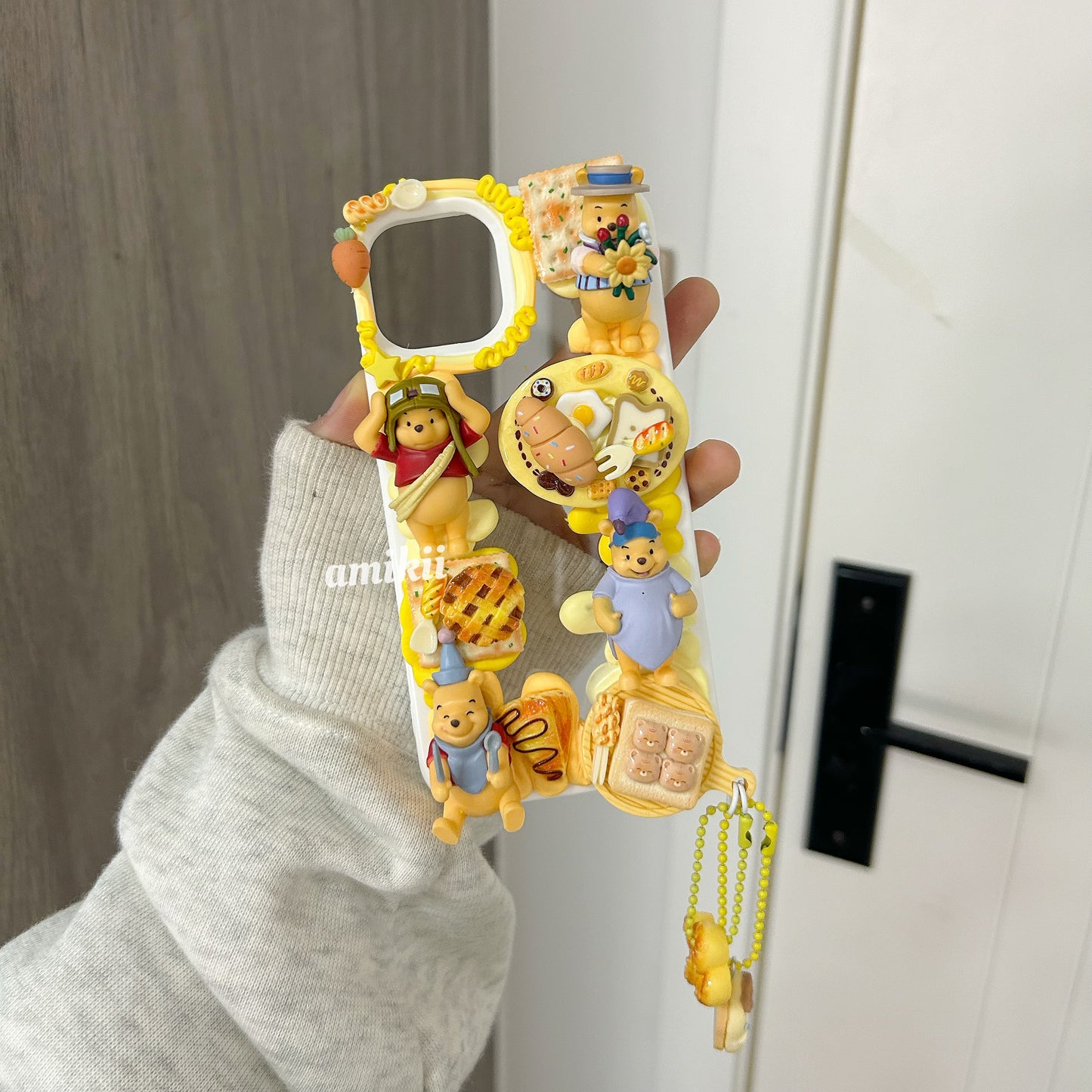 Winnie the Pooh and Food Phone Case