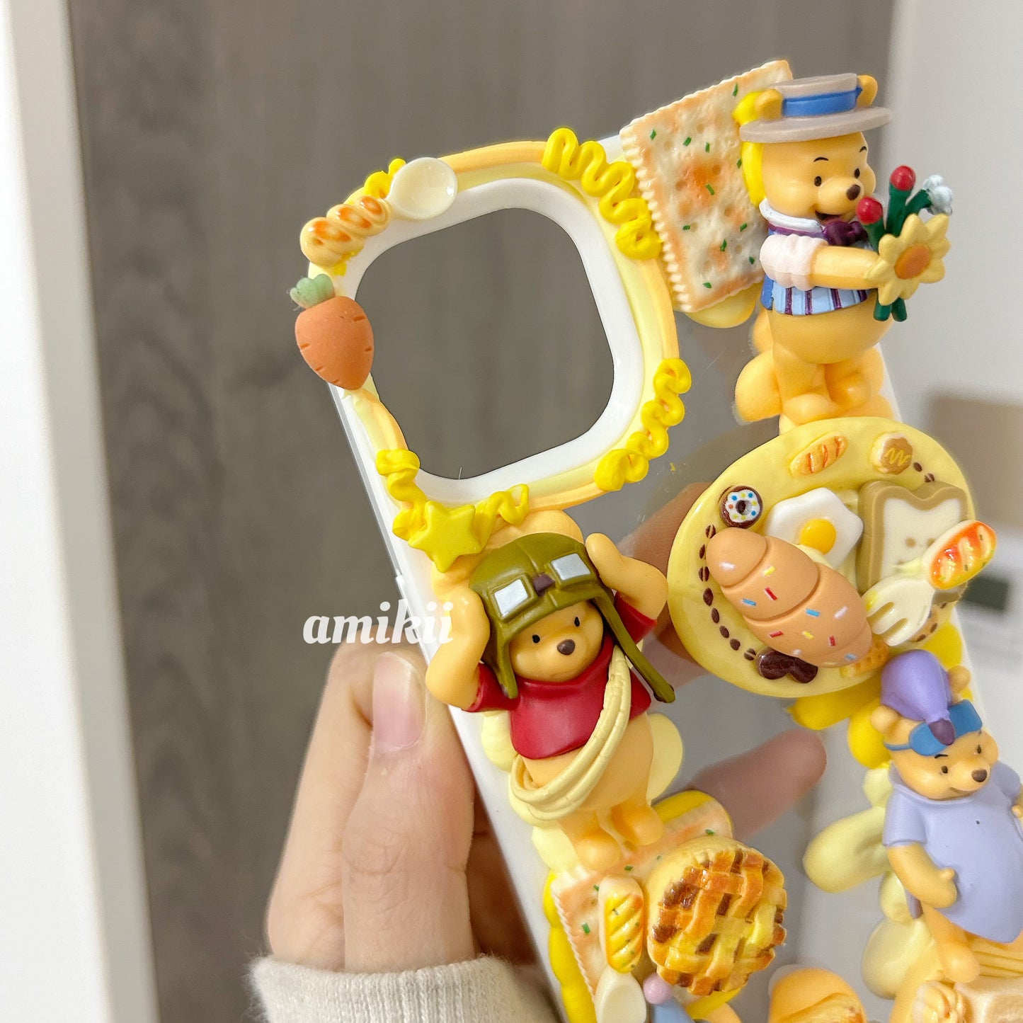 Winnie the Pooh and Food Phone Case