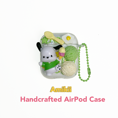 Pochacco / Cinnamoroll Airpod case