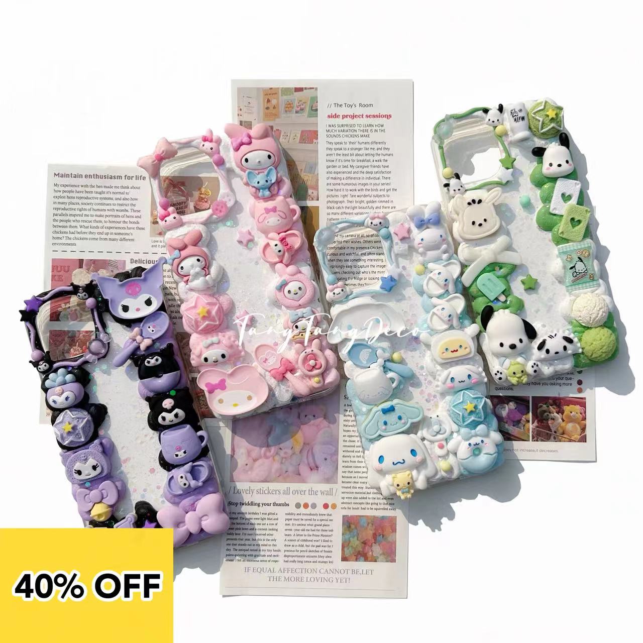 Chubby Sanrio Phone Case